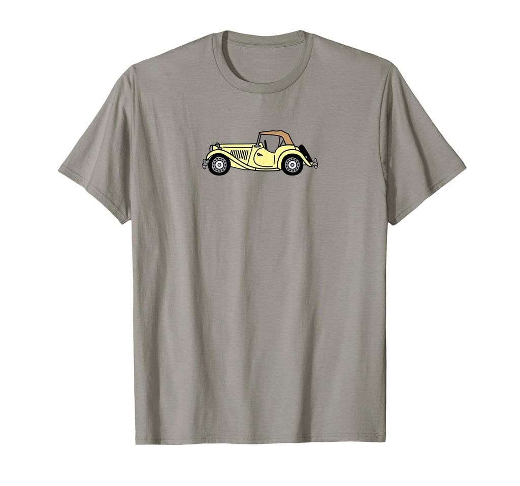 Mgtd Mg Td English Cream Automobile T-Shirt - Fun Novelty Design Unisex - T-Shirt, Sweatshirt, Hoodie