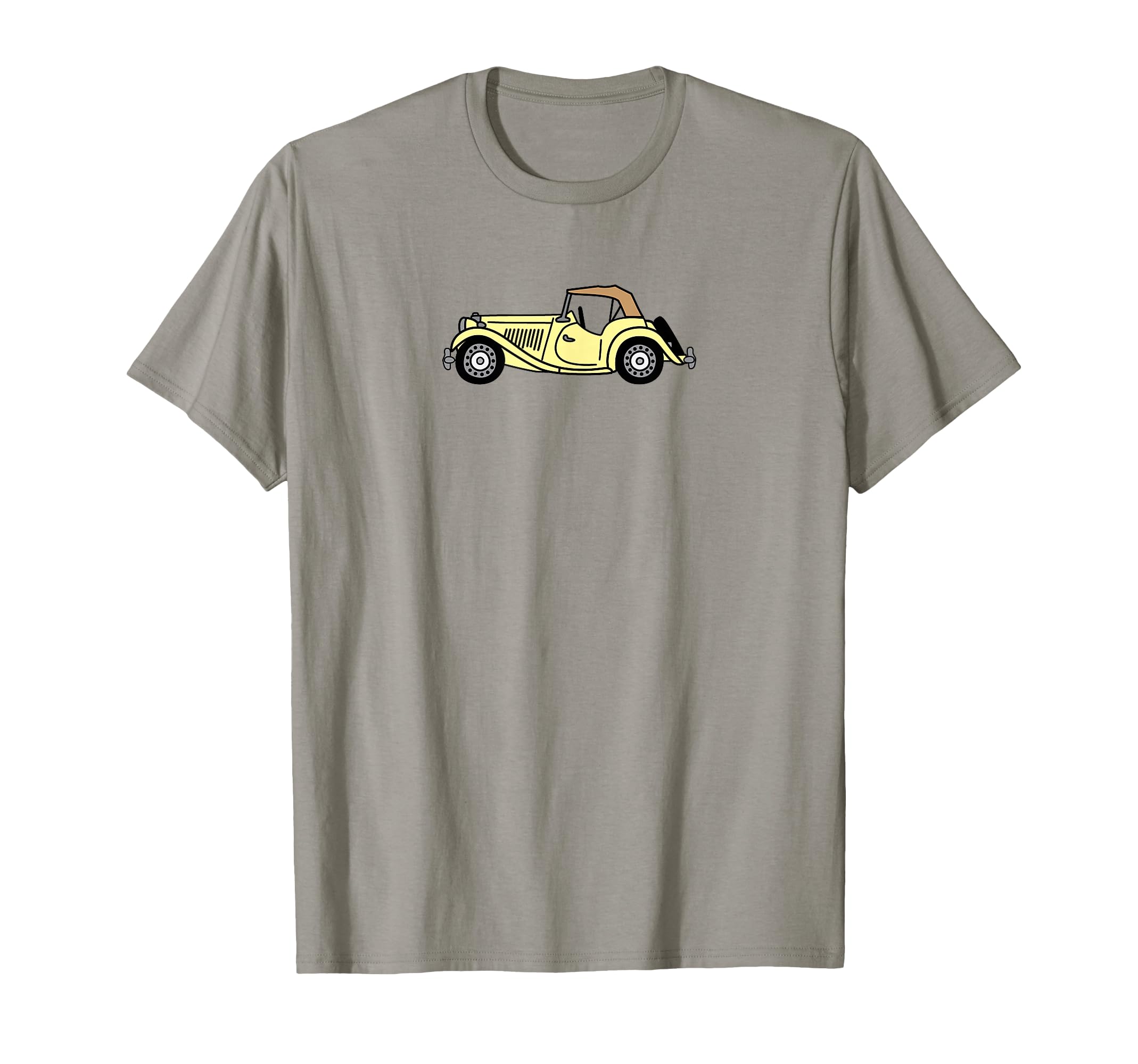 Mgtd Mg Td English Cream Automobile T-Shirt - Fun Novelty Design Unisex - T-Shirt, Sweatshirt, Hoodie