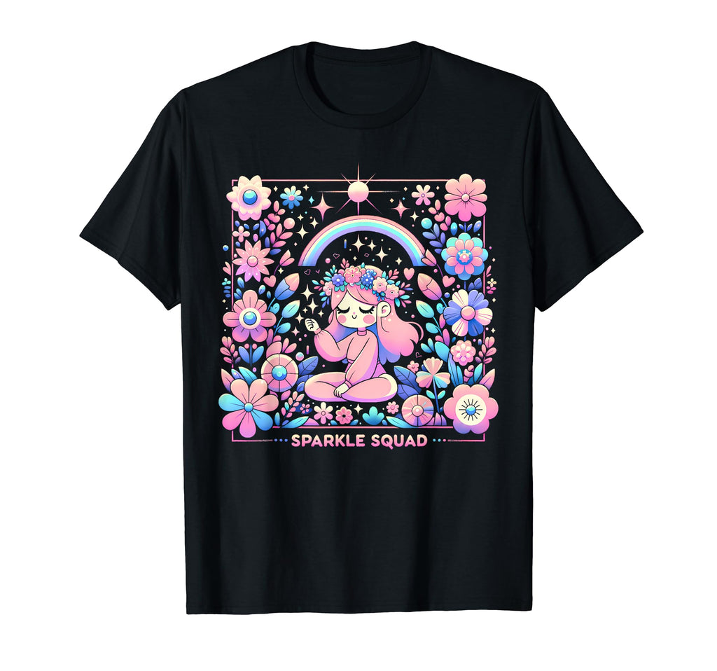 Speech Therapy Sparkle Squad Womens T-Shirt - Novelty Apparel Men Women - T-Shirt, Sweatshirt, Hoodie