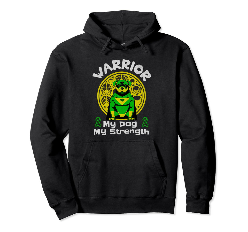 Warrior Unleash Pawsitivity My Dog My Hoodie - Novelty Apparel Men Women - T-Shirt, Sweatshirt, Hoodie