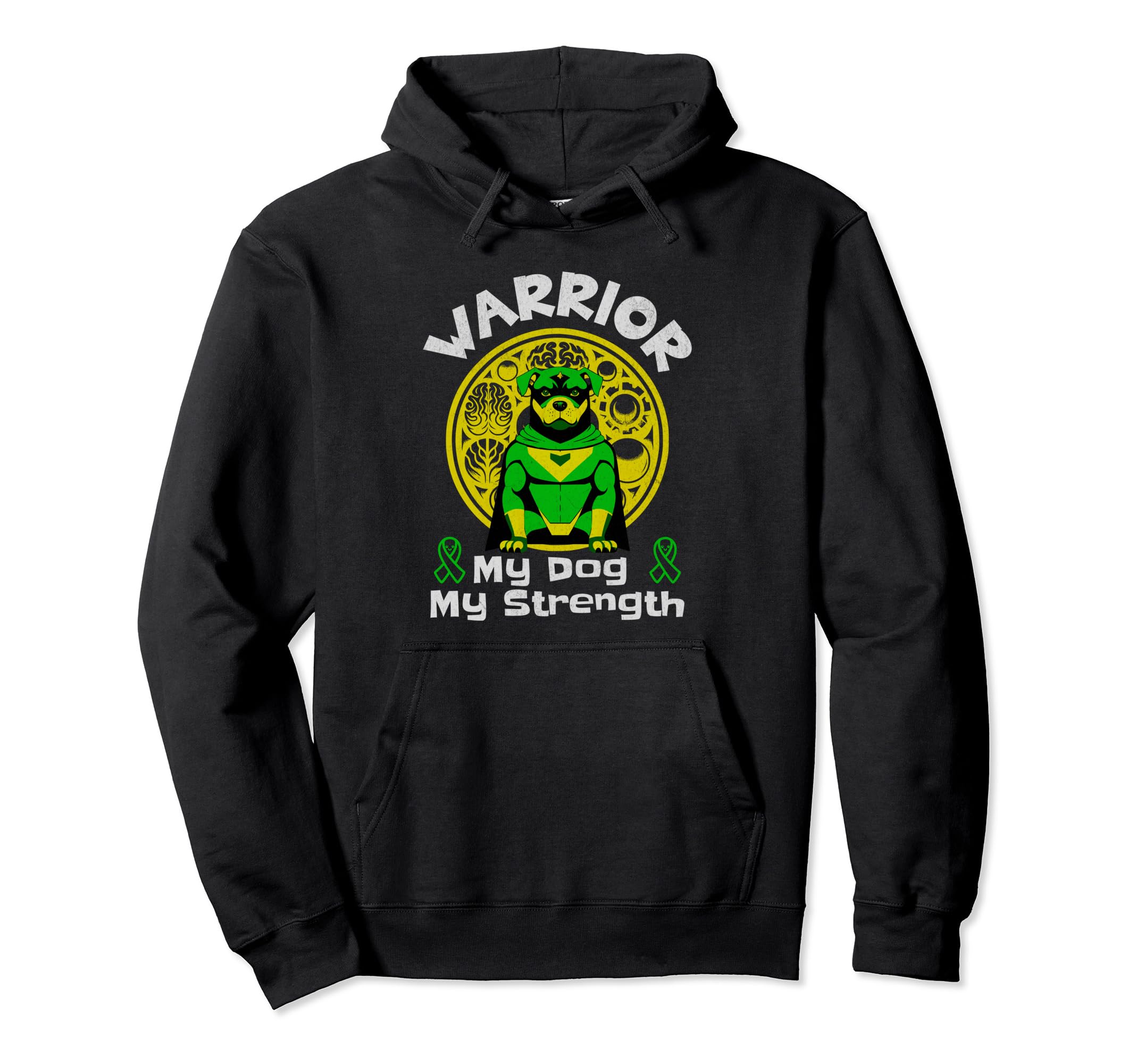 Warrior Unleash Pawsitivity My Dog My Hoodie - Novelty Apparel Men Women - T-Shirt, Sweatshirt, Hoodie