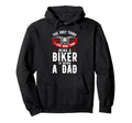 Motorcycle Biker Dad Only Thing I Hoodie - Aesthetic Graphic Men Women - T-Shirt, Sweatshirt, Hoodie