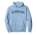 Blue California West Coast Hoodie - Novelty Apparel Unisex - T-Shirt, Sweatshirt, Hoodie