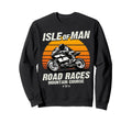 Isle Motorcycle Races Motorbike Race Sweatshirt - Trendy Graphic for Adults - T-Shirt, Sweatshirt, Hoodie