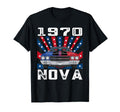 1970 70 Nova Silhouette Muscle Car T-Shirt - Novelty Apparel Unisex - T-Shirt, Sweatshirt, Hoodie