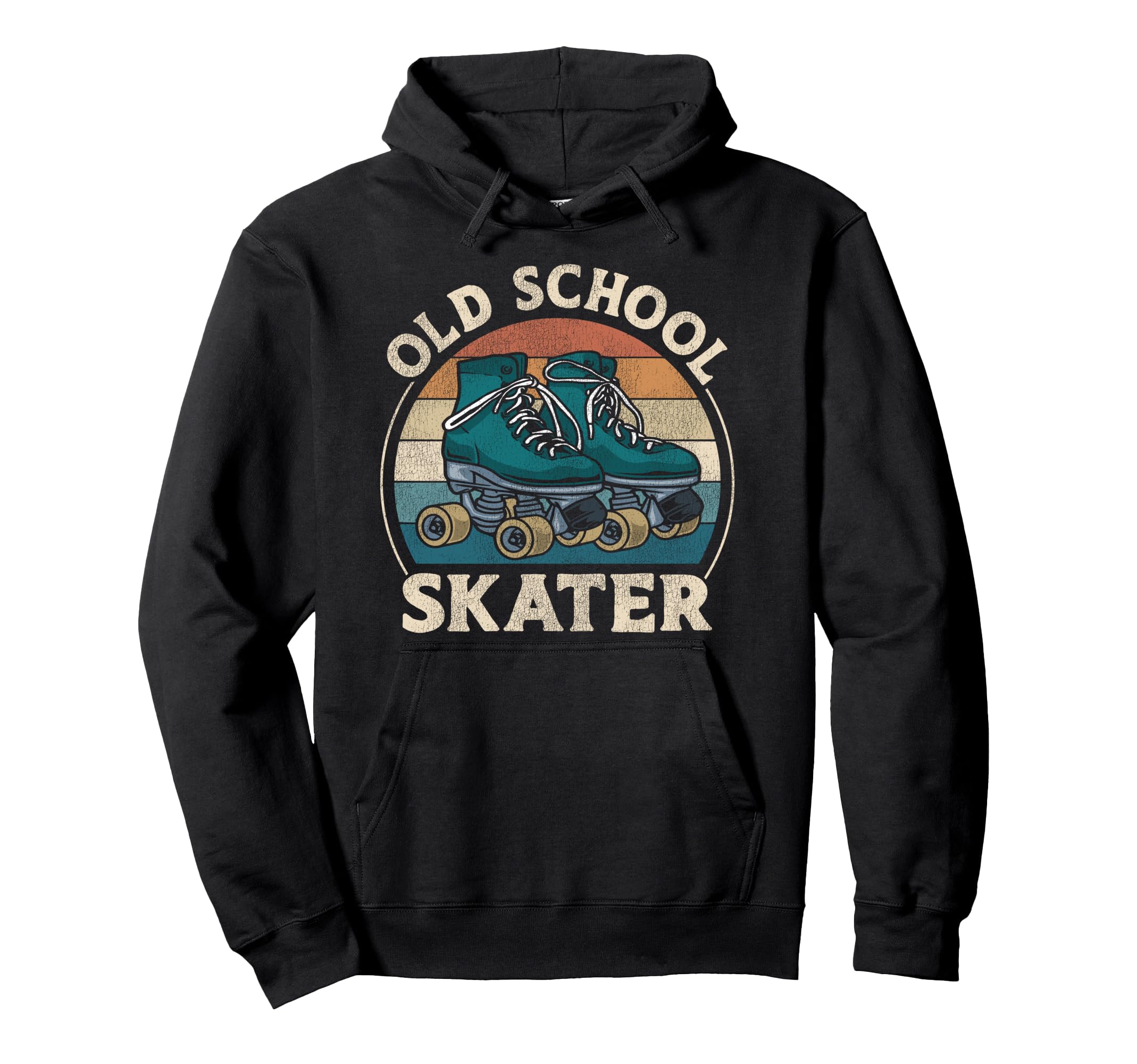 Roller Skating Skate 1970S Hoodie - Streetwear Style for Adults - T-Shirt, Sweatshirt, Hoodie