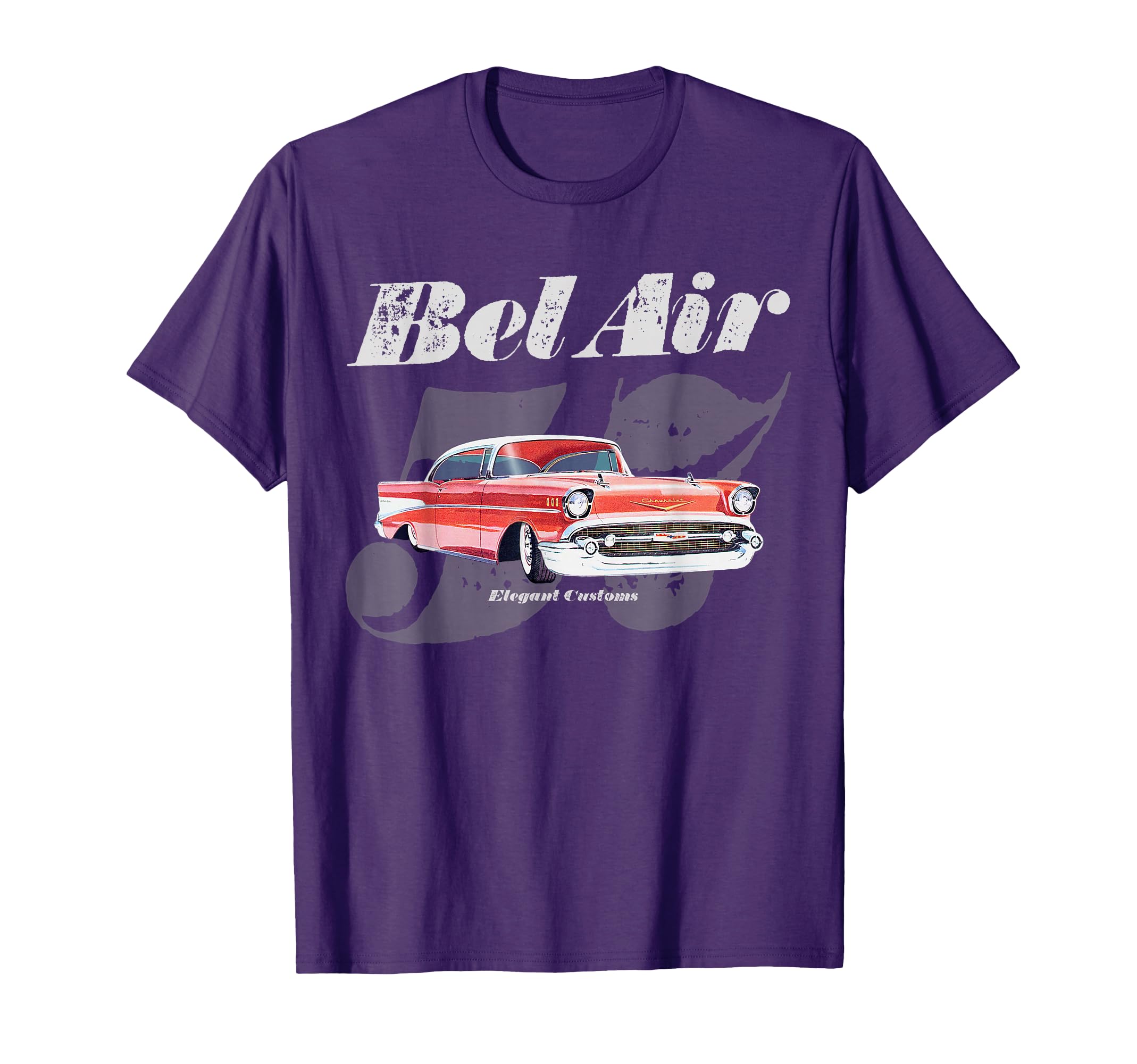 1957 Bel Air Low Rider Kustom Lead Sled T-Shirt - Unique Graphic Men Women - T-Shirt, Sweatshirt, Hoodie