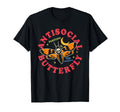 Antisocial Butterfly Partying Shadows T-Shirt - Novelty Apparel Unisex - T-Shirt, Sweatshirt, Hoodie