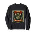 Motorcycle Engine Garage Sweatshirt - Unique Graphic Unisex - T-Shirt, Sweatshirt, Hoodie