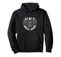 Biker From Hell Skull Motorcycle Wings Hoodie - Custom Art Print for Adults - T-Shirt, Sweatshirt, Hoodie