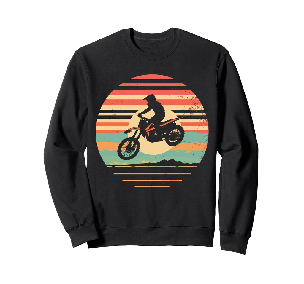 Bike Dirtbike Dirt Rider Motocross Sweatshirt - Aesthetic Graphic Unisex - T-Shirt, Sweatshirt, Hoodie