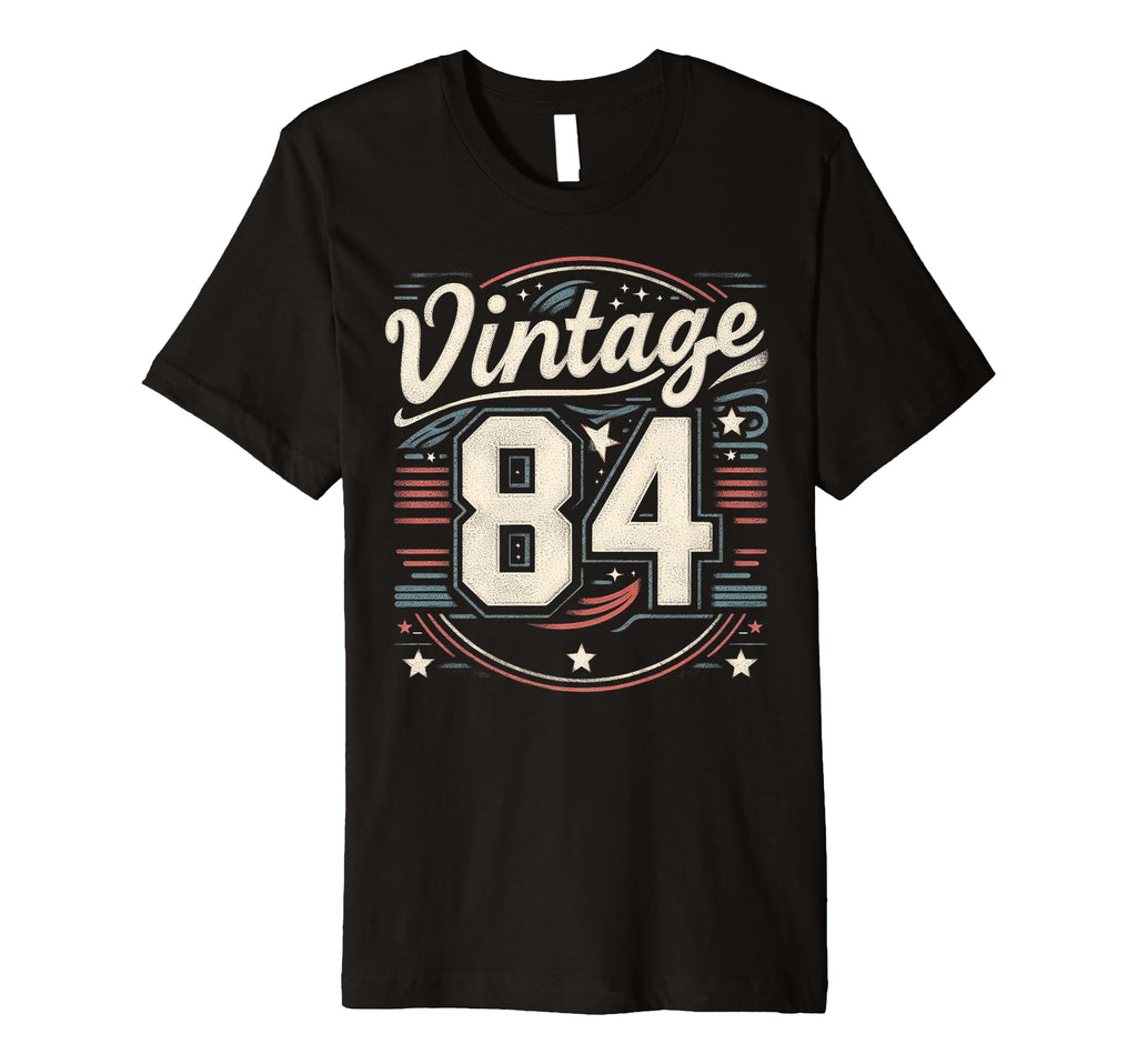 1984 Birthday 84 Born 1984 T-Shirt - Aesthetic Graphic for Adults - T-Shirt, Sweatshirt, Hoodie