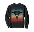 Emotional Support Human Emotional Sweatshirt - Streetwear Style Men Women - T-Shirt, Sweatshirt, Hoodie
