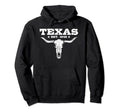 Texas Distressed Est 1845 Longhorn Hoodie - Aesthetic Graphic for Adults - T-Shirt, Sweatshirt, Hoodie
