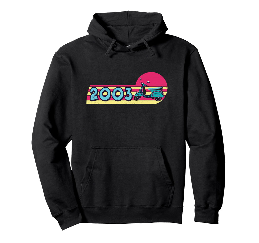 Moped Scooter Bike Scooter Moped Hoodie - Novelty Apparel Men Women - T-Shirt, Sweatshirt, Hoodie