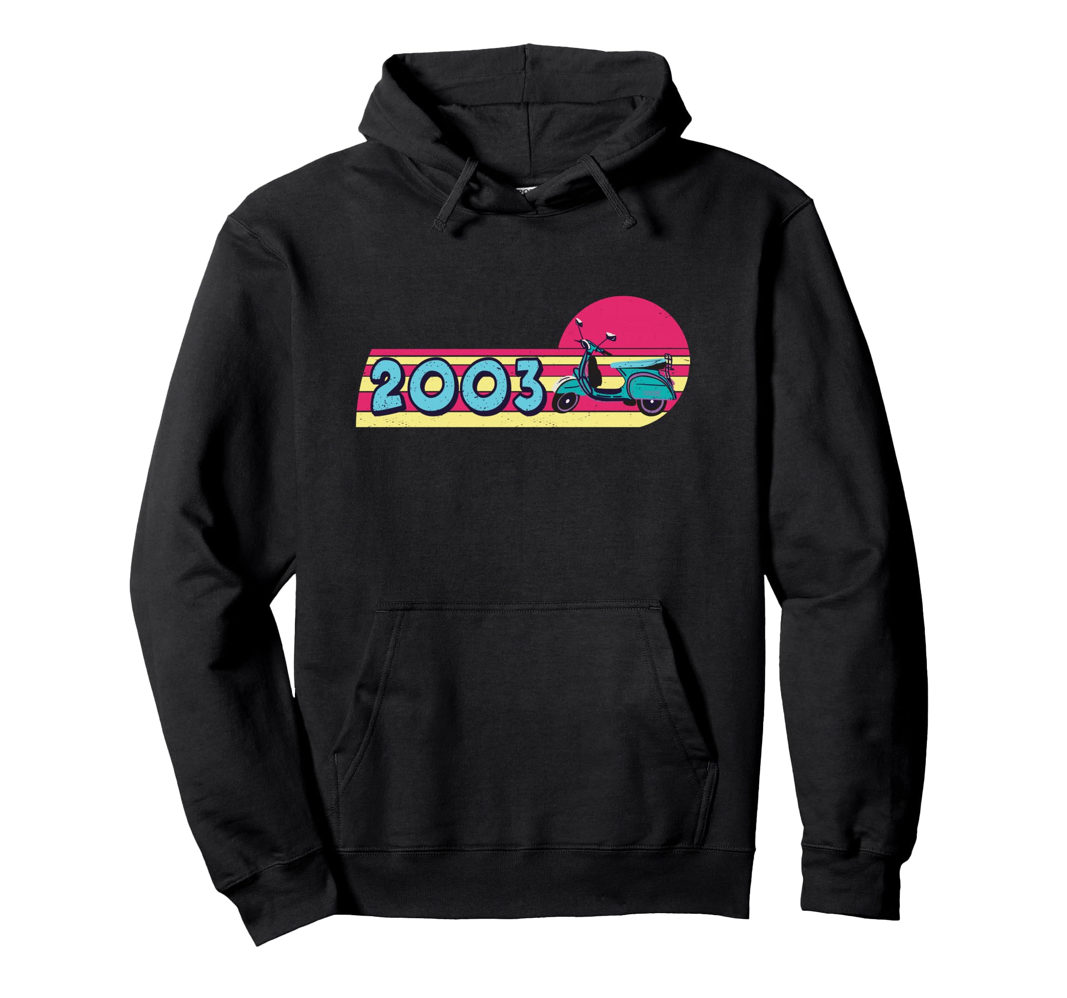 Moped Scooter Bike Scooter Moped Hoodie - Novelty Apparel Men Women - T-Shirt, Sweatshirt, Hoodie