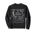 Postcard Collector Deltiologist Sweatshirt - Aesthetic Graphic for Adults - T-Shirt, Sweatshirt, Hoodie
