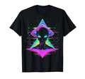 Synthwave Alien Cyberpunk 80S Sci T-Shirt - Fun Novelty Design Men Women - T-Shirt, Sweatshirt, Hoodie