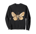 Watercolor Moth Goth Horror Antisocial Sweatshirt - Trendy Graphic Unisex - T-Shirt, Sweatshirt, Hoodie