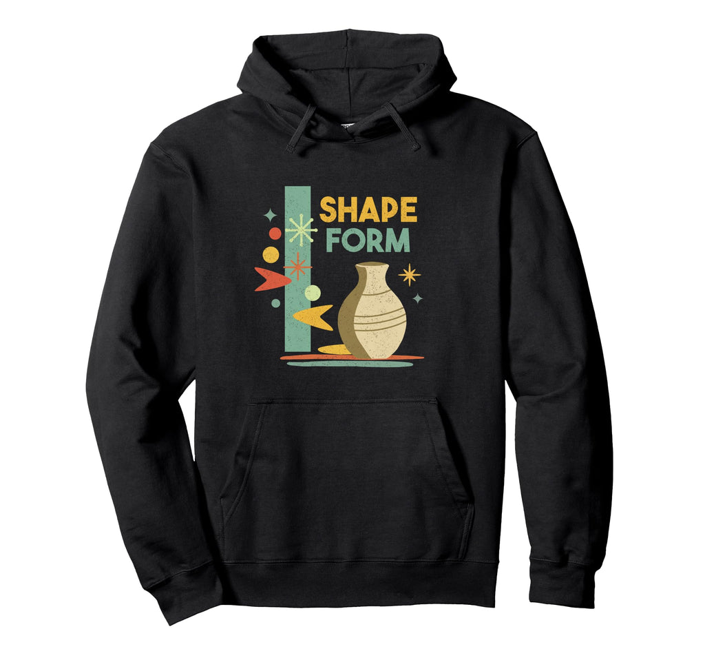 Shape Form Pottery Maker Hoodie - Streetwear Style for Adults - T-Shirt, Sweatshirt, Hoodie