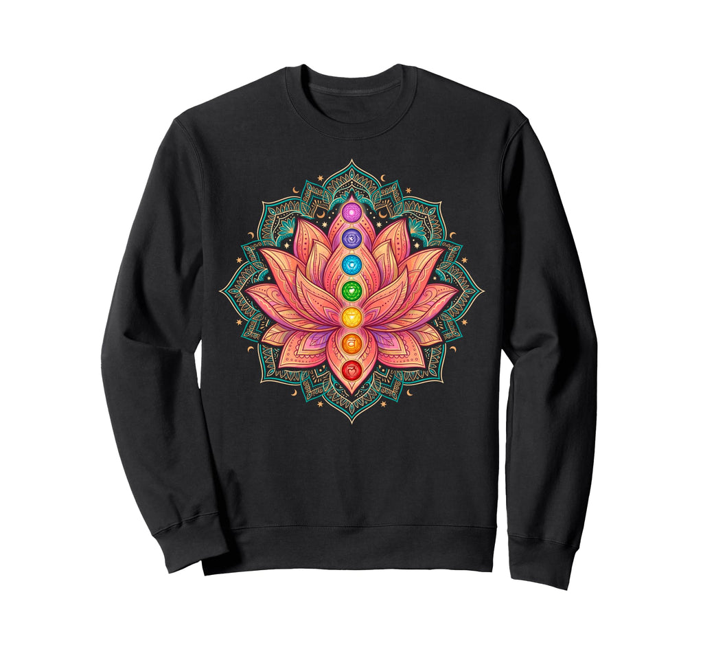 Yoga Meditation Spiritual Chakra Sweatshirt - Novelty Apparel Unisex - T-Shirt, Sweatshirt, Hoodie