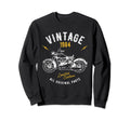 1984 Motorcycle Bikers Fortieth Sweatshirt - Trendy Graphic Men Women - T-Shirt, Sweatshirt, Hoodie