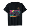 Turtle Vaporwave Aesthetic Synthwave 80S T-Shirt - Custom Art Print Unisex - T-Shirt, Sweatshirt, Hoodie