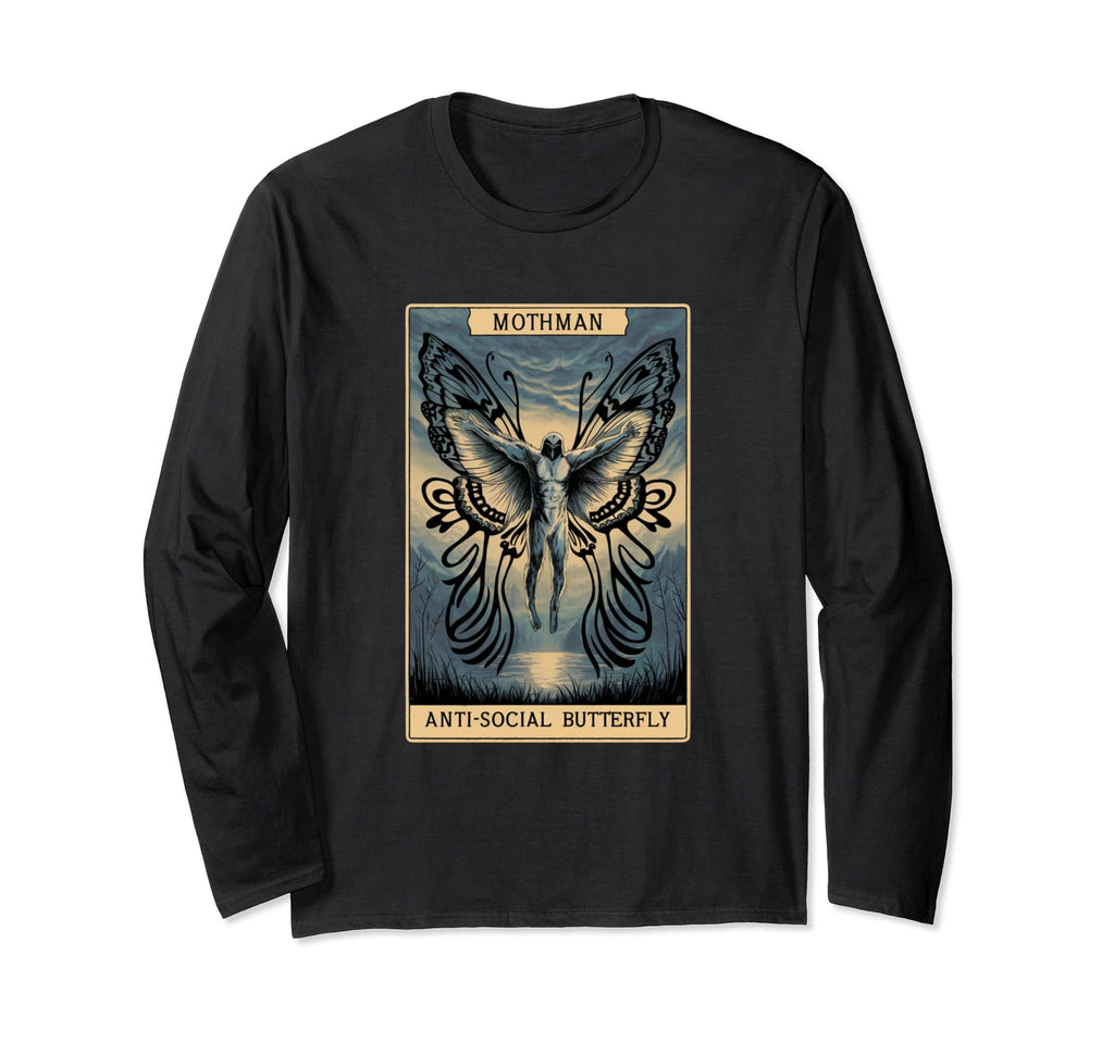 Antisocial Butterfly Fairy Grunge T-Shirt - Streetwear Style for Adults - T-Shirt, Sweatshirt, Hoodie