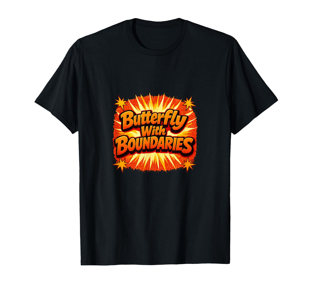 Anti Social Butterfly Introvert Boundaries T-Shirt - Novelty Apparel Unisex - T-Shirt, Sweatshirt, Hoodie