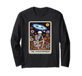 Overthinker Tarot Card Skeleton Funny T-Shirt - Trendy Graphic Unisex - T-Shirt, Sweatshirt, Hoodie