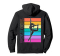 Pole Pole Dance Fitness Sunset Dancer Hoodie - Minimalist Print for Adults - T-Shirt, Sweatshirt, Hoodie