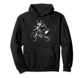 Funny Motocross Bike Wolf Riding Dirt Hoodie - Aesthetic Graphic Men Women - T-Shirt, Sweatshirt, Hoodie