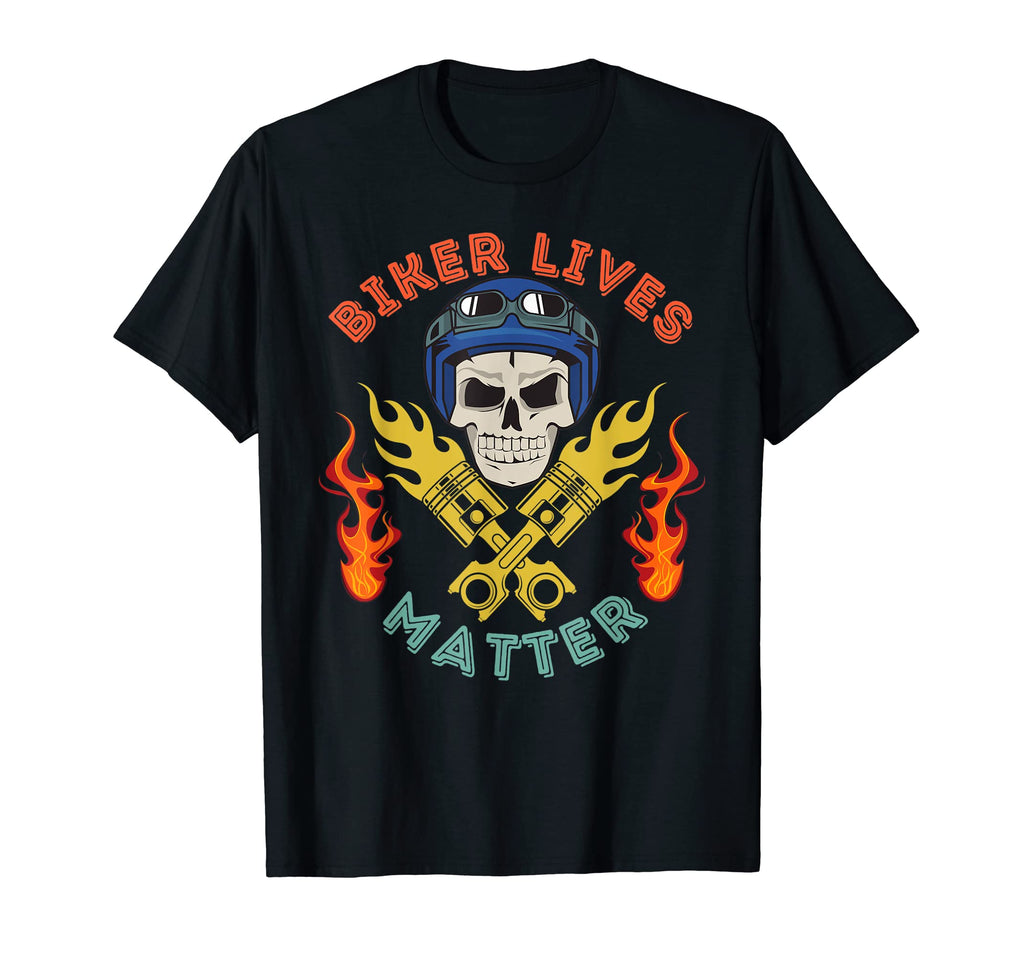 Biker Lives Matter Halloween Motorcycle T-Shirt - Trendy Graphic Men Women - T-Shirt, Sweatshirt, Hoodie