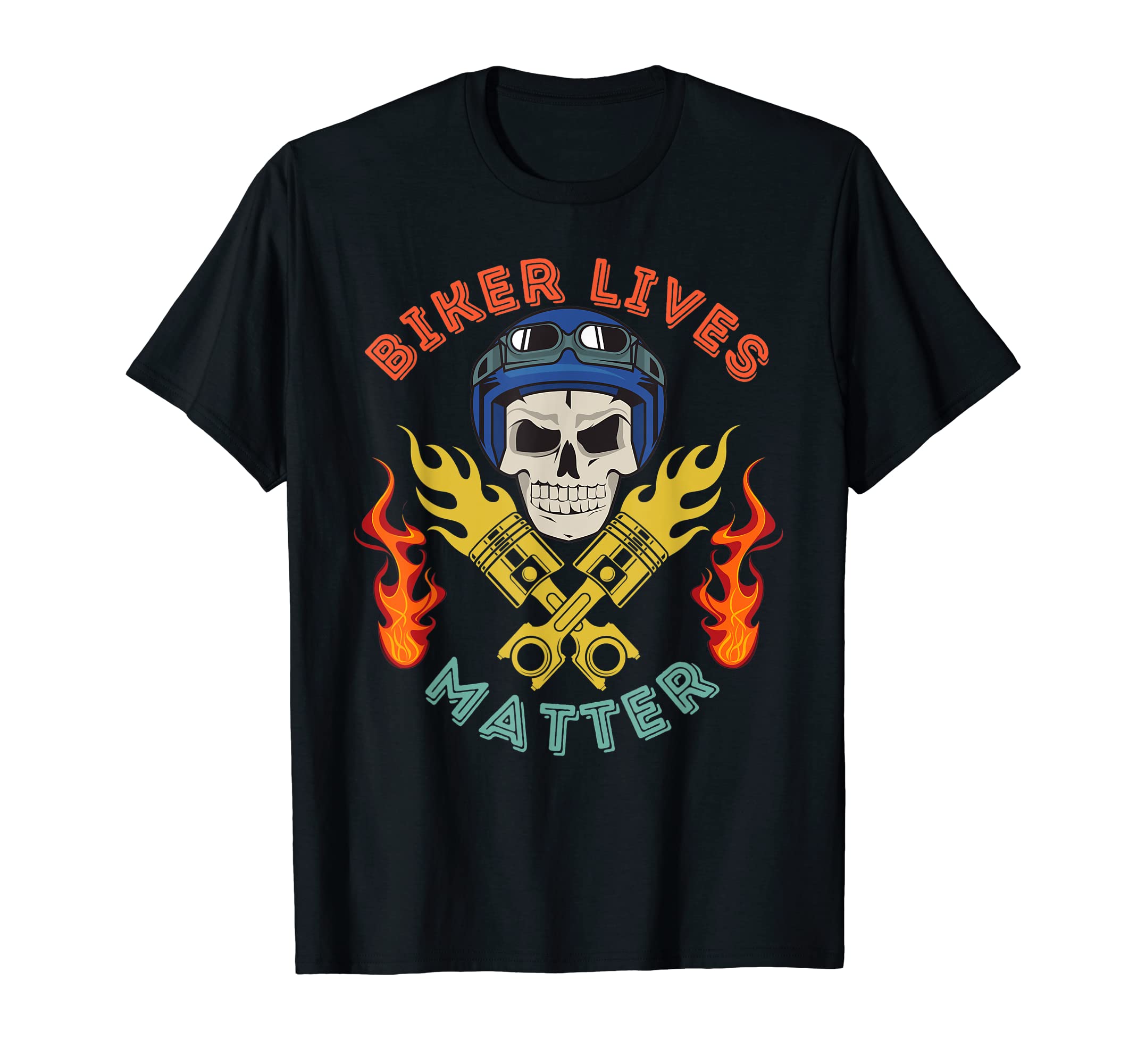 Biker Lives Matter Halloween Motorcycle T-Shirt - Trendy Graphic Men Women - T-Shirt, Sweatshirt, Hoodie