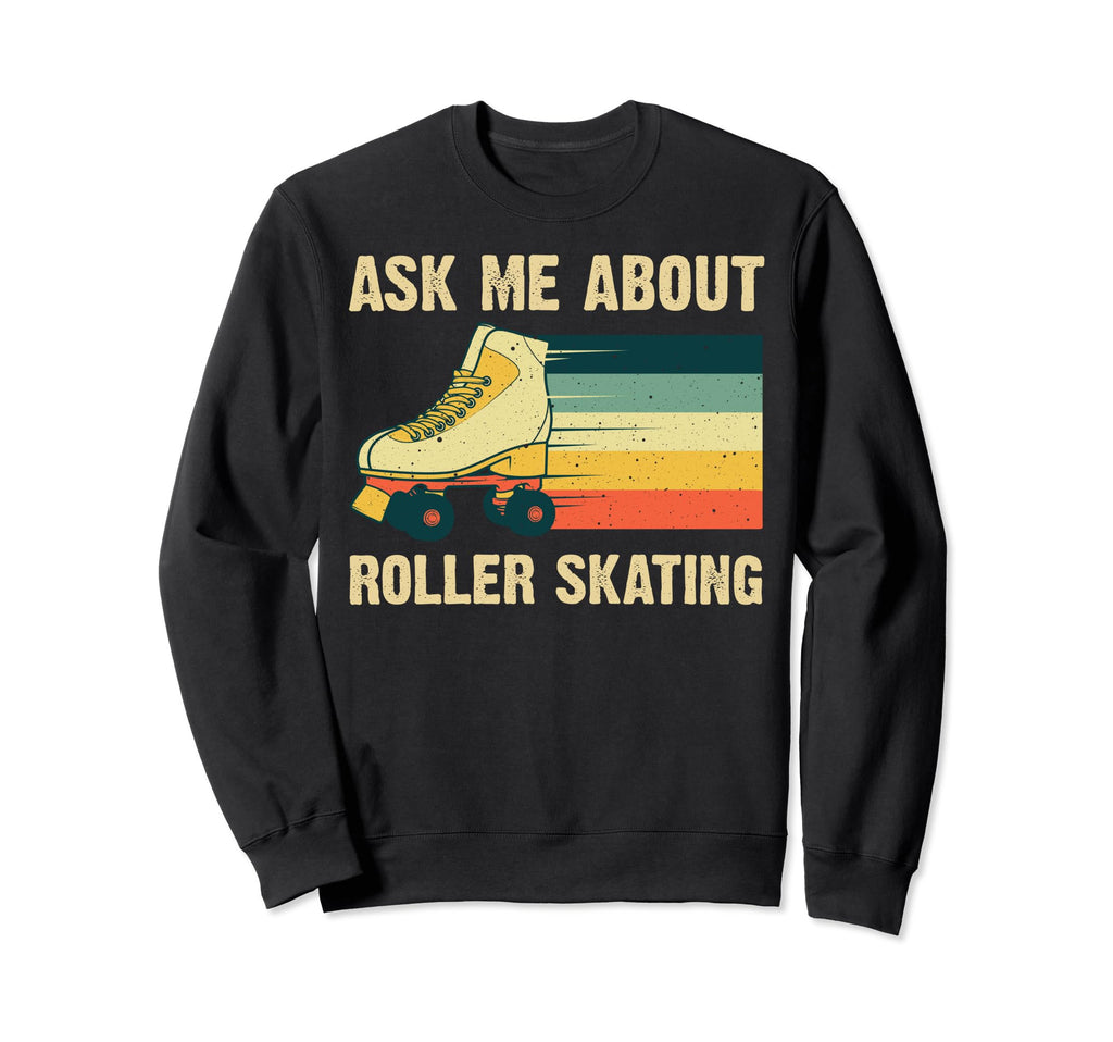 Roller Skating Roller Skate Derby Sweatshirt - Trendy Graphic for Adults - T-Shirt, Sweatshirt, Hoodie