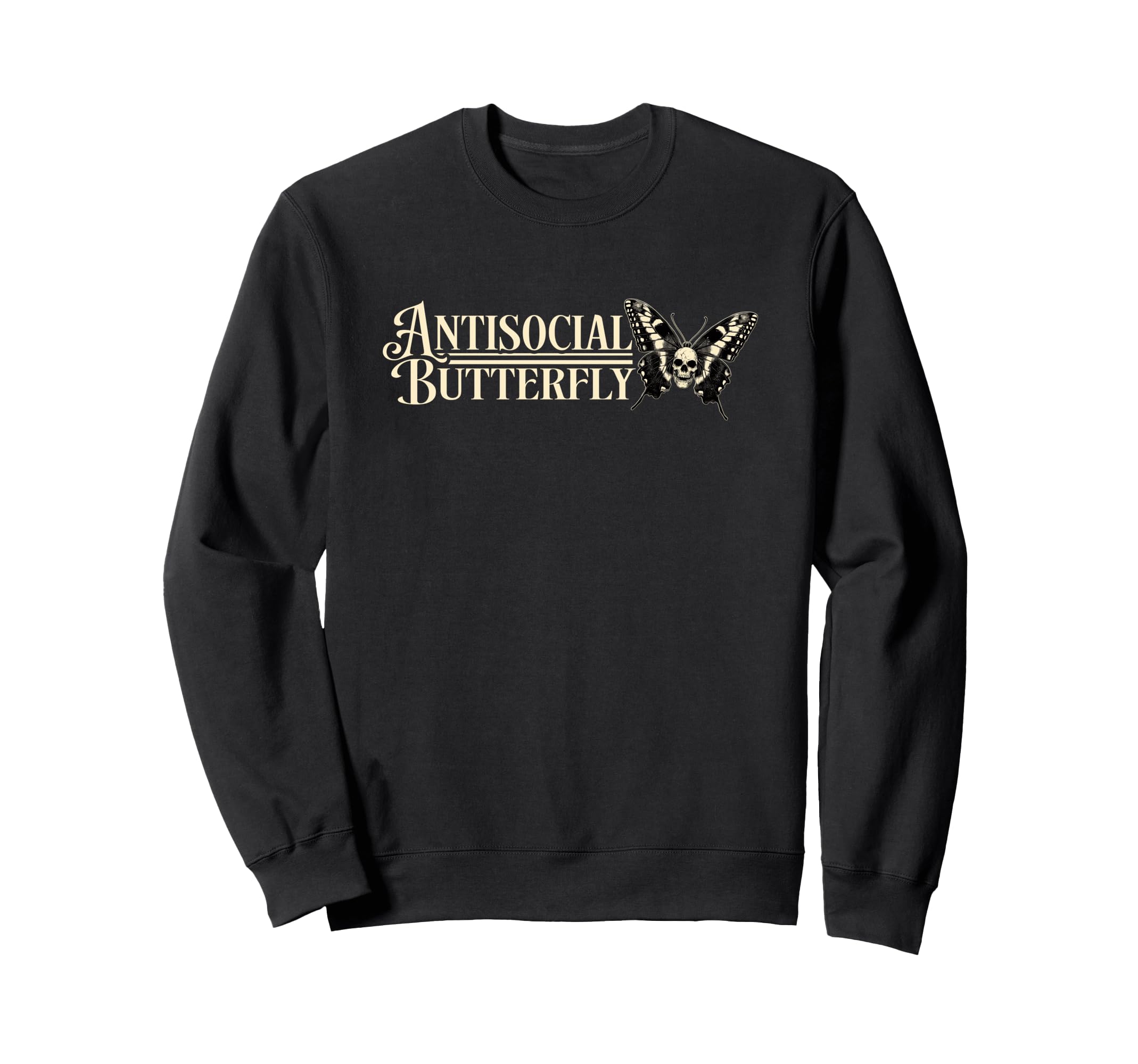 Antisocial Butterfly Gift T-Shirt - Unique Graphic for Adults - T-Shirt, Sweatshirt, Hoodie