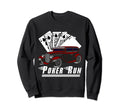 Hot Rod Sedan Poker Run Rat Rod Car Sweatshirt - Novelty Apparel Unisex - T-Shirt, Sweatshirt, Hoodie