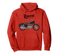 Vincent Rapide Motorcycle T Hoodie - Casual Everyday Wear Men Women - T-Shirt, Sweatshirt, Hoodie