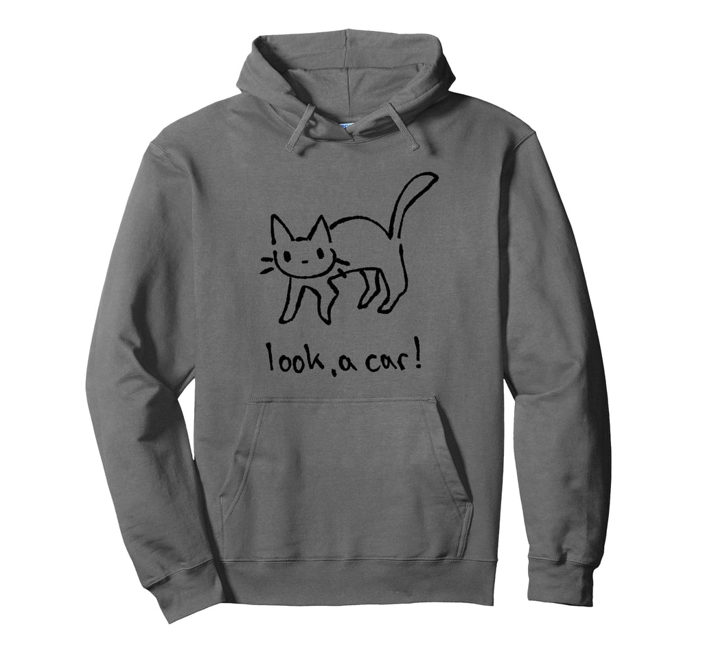 Cat Tomcat Kitten Meme Car Hoodie - Casual Everyday Wear Men Women - T-Shirt, Sweatshirt, Hoodie