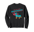 Roller Skating Skate 1970S Sweatshirt - Unique Graphic for Adults - T-Shirt, Sweatshirt, Hoodie
