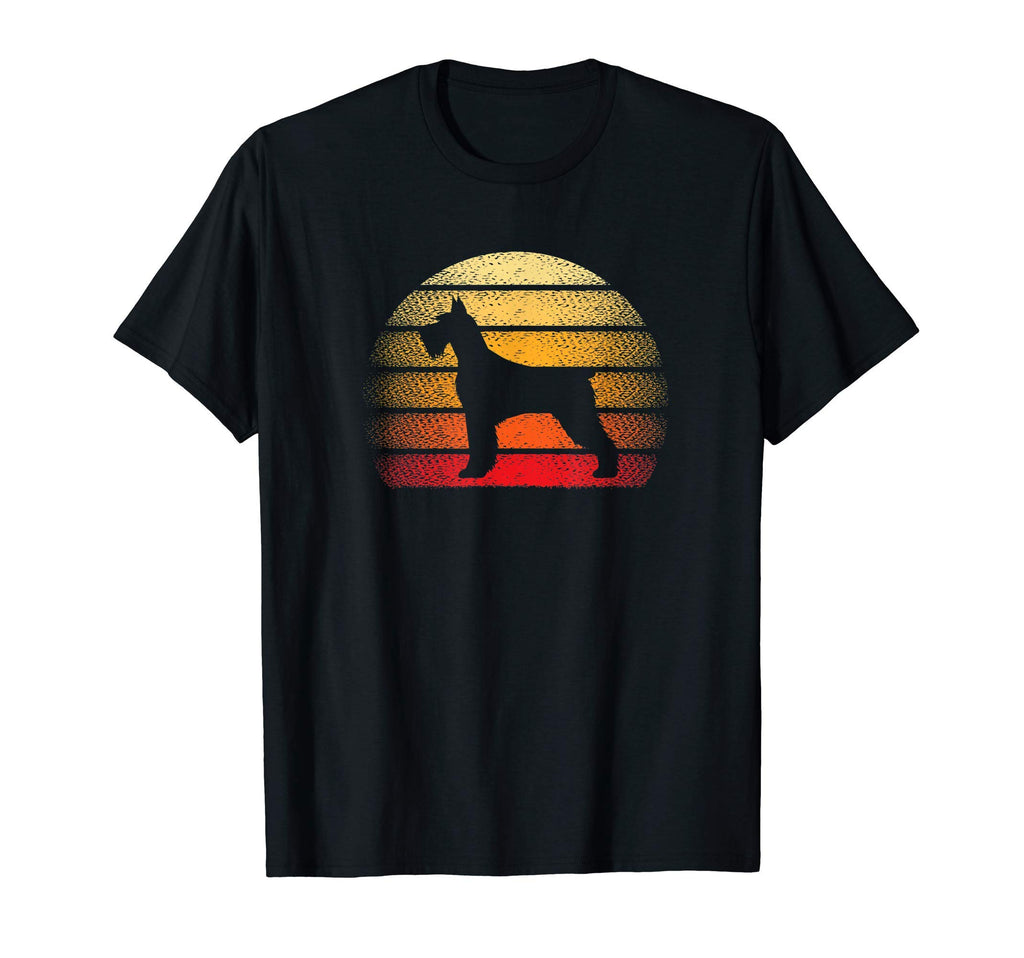 Sunset Schnauzer Dog Owner Present T-Shirt - Trendy Graphic for Adults - T-Shirt, Sweatshirt, Hoodie