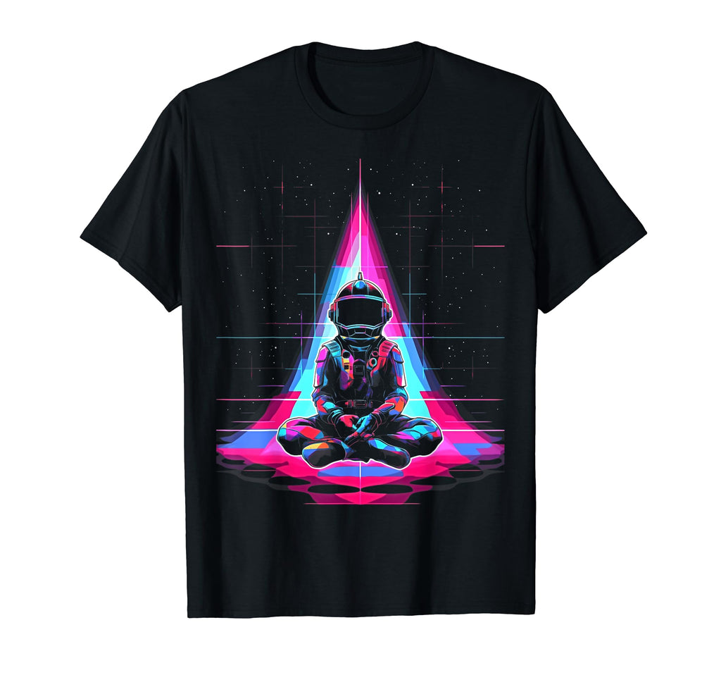 Synthwave Astronaut Cyberpunk T-Shirt - Casual Everyday Wear for Adults - T-Shirt, Sweatshirt, Hoodie