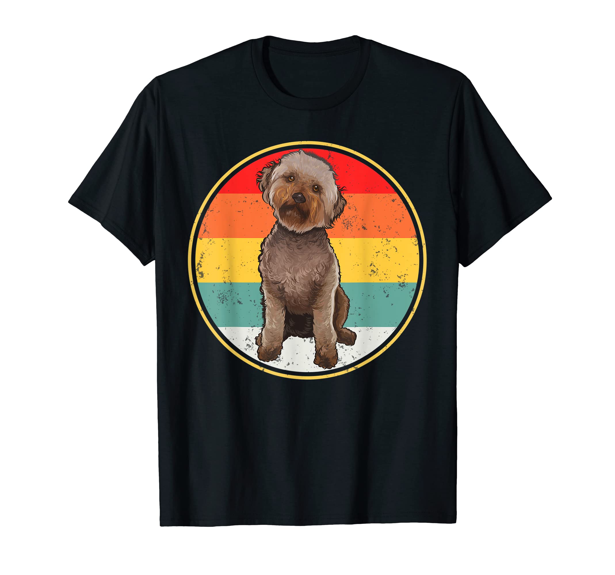 Sunset Lagotti Romagnoli Dog T-Shirt - Streetwear Style for Adults - T-Shirt, Sweatshirt, Hoodie