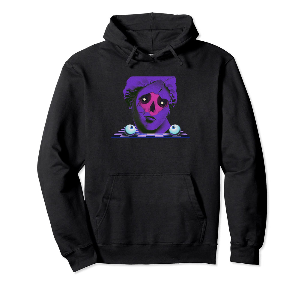 Aesthetic Vaporwave Synthwave Hoodie - Minimalist Print for Adults - T-Shirt, Sweatshirt, Hoodie