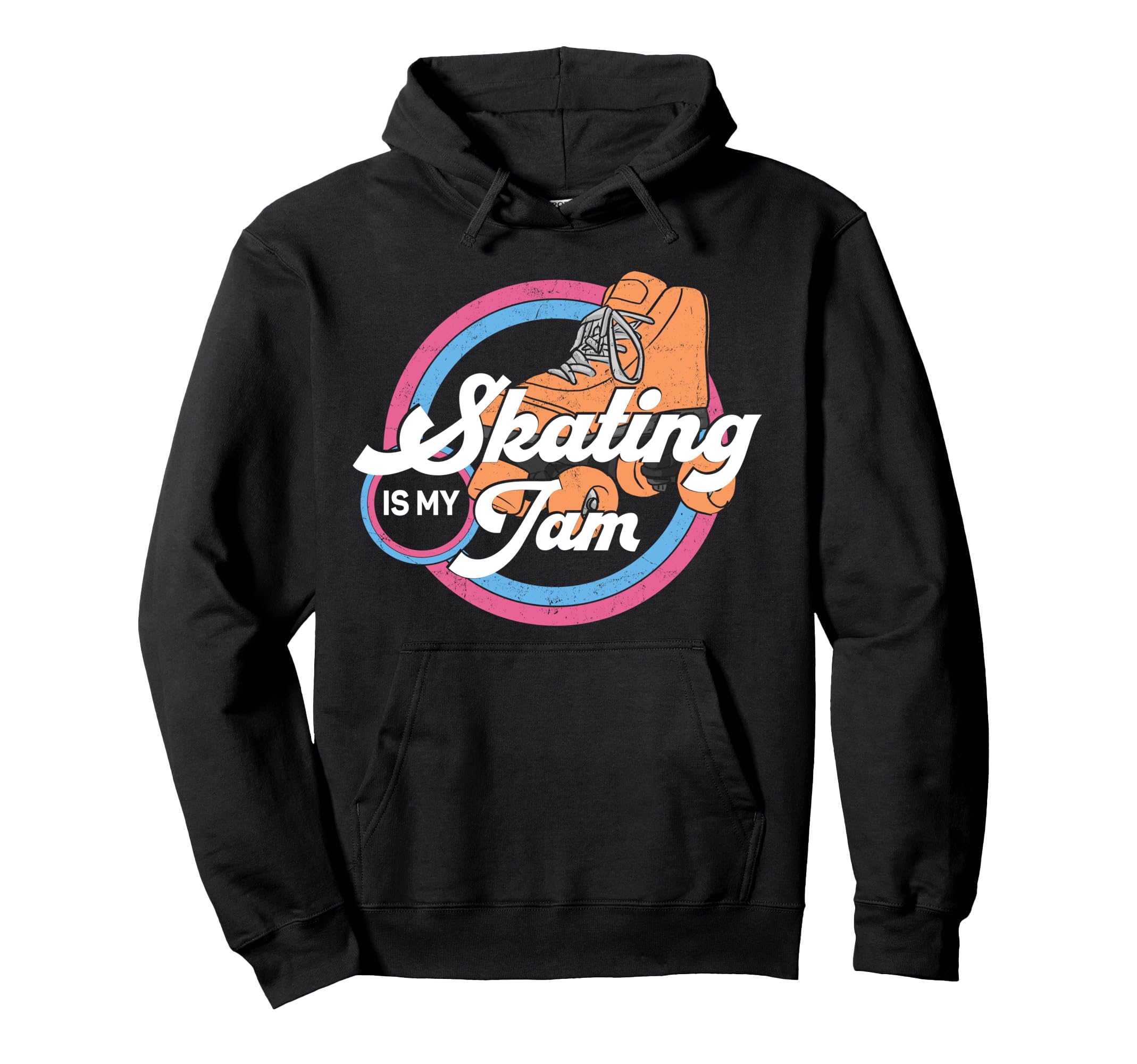 Roller Skating Skate 1970S Hoodie - Streetwear Style for Adults - T-Shirt, Sweatshirt, Hoodie