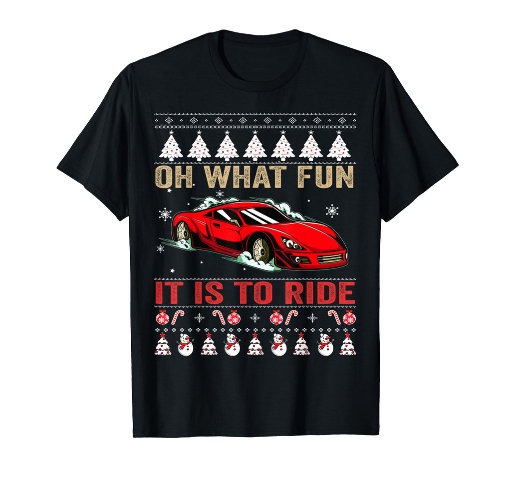 Oh What Fun Sports Supercar Ugly T-Shirt - Aesthetic Graphic Unisex - T-Shirt, Sweatshirt, Hoodie