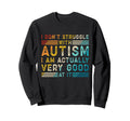 Funny Autism Neurodivergent Pride Sweatshirt - Unique Graphic Unisex - T-Shirt, Sweatshirt, Hoodie