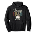 1968 Born 1968 Vinyl Record Player Hoodie - Casual Everyday Wear Men Women - T-Shirt, Sweatshirt, Hoodie