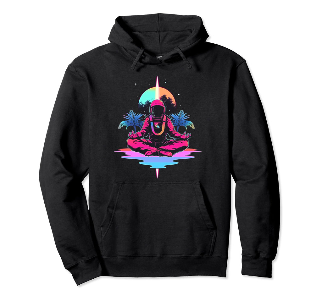 Synthwave Astronaut Cyberpunk 80S Sci Fi 1 Hoodie - Graphic Print Men Women - T-Shirt, Sweatshirt, Hoodie