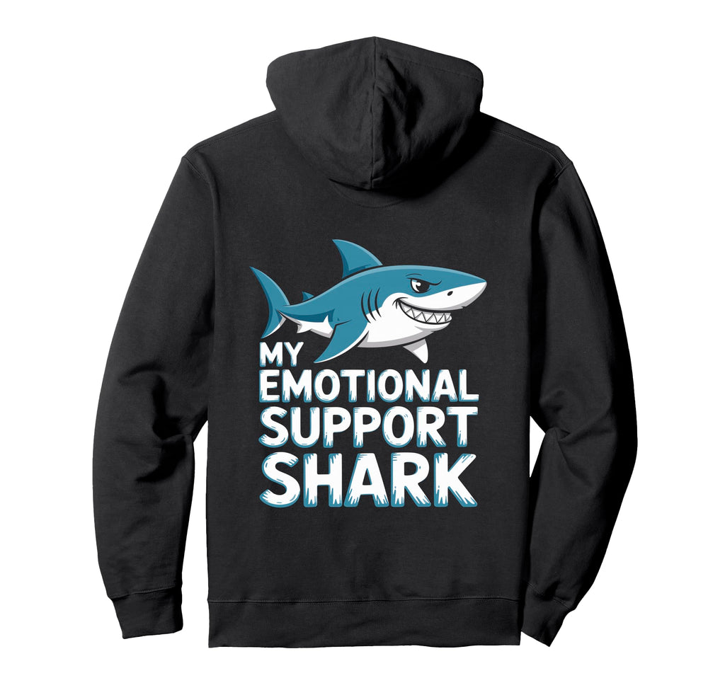 Emotional Support Shark Do Not Pet Gifts T-Shirt - Graphic Print Unisex - T-Shirt, Sweatshirt, Hoodie